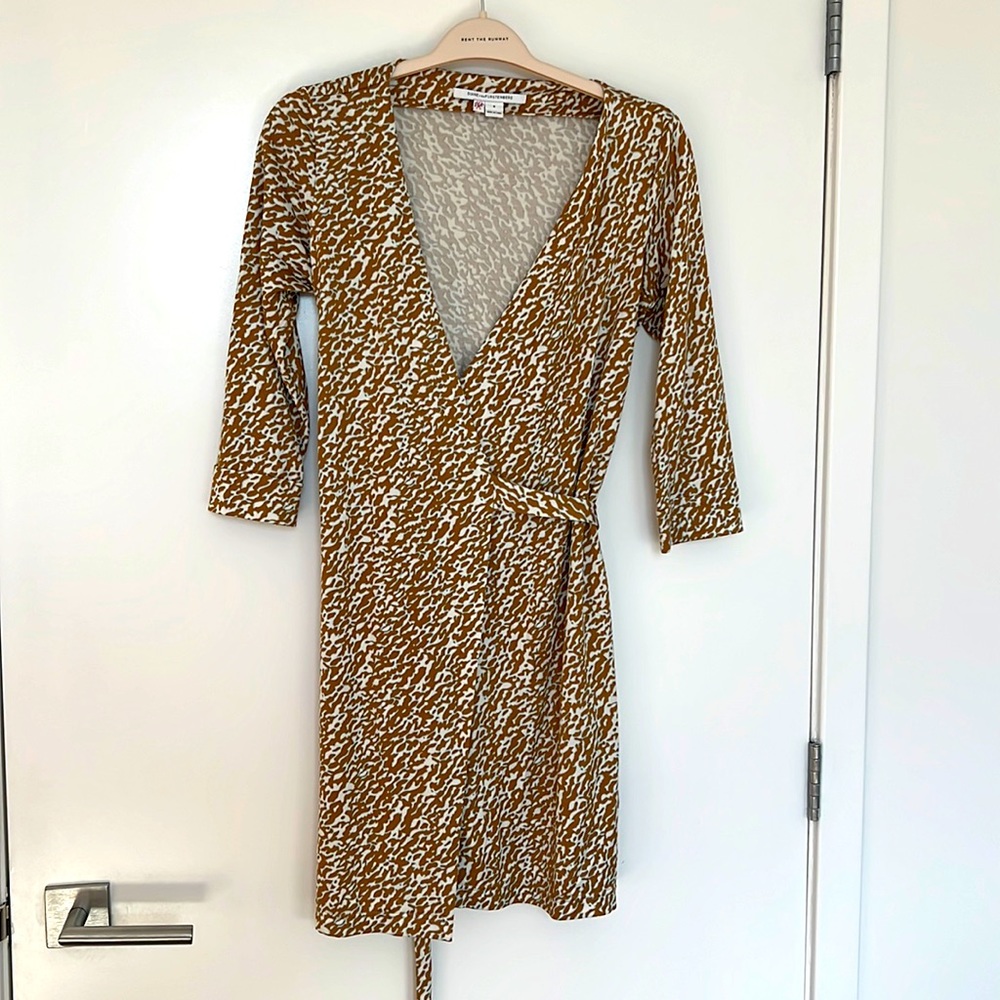 Diane Von Furstenberg New Julian Two Wrap Dress